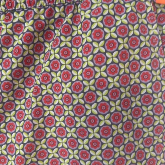 Psycho Bunny Red and Green Patterned Swim Shorts - Picture 4 of 8